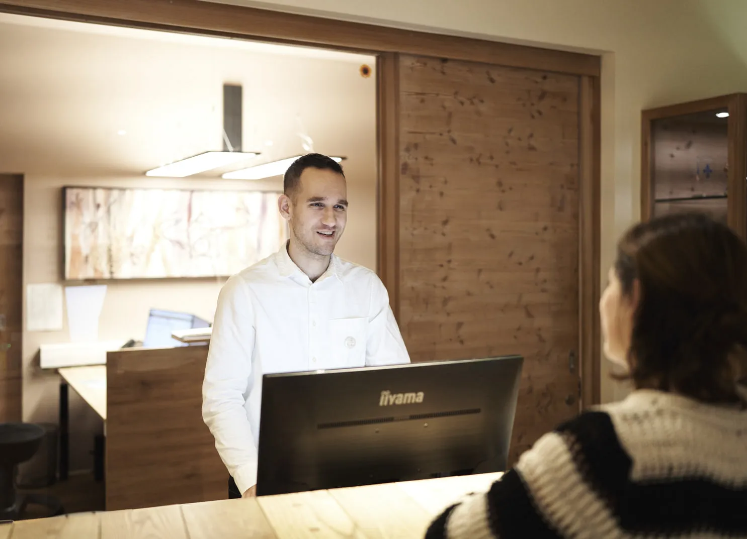 Arbeiten als Rezeptionistin in Leogang